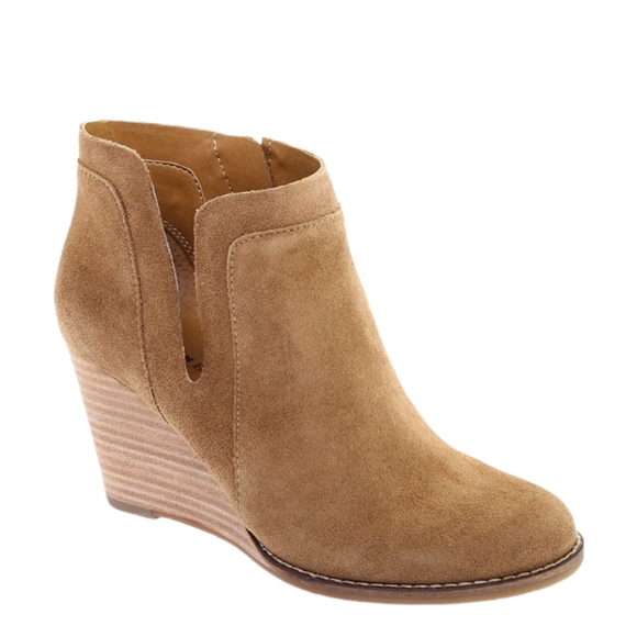Lucky Brand Womens Yabba Wedge Bootie 